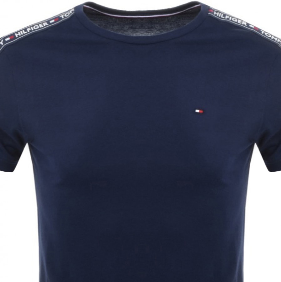 Alternative Image for ProductTommy Hilfiger Loungewear Taped T Shirt Navy2
